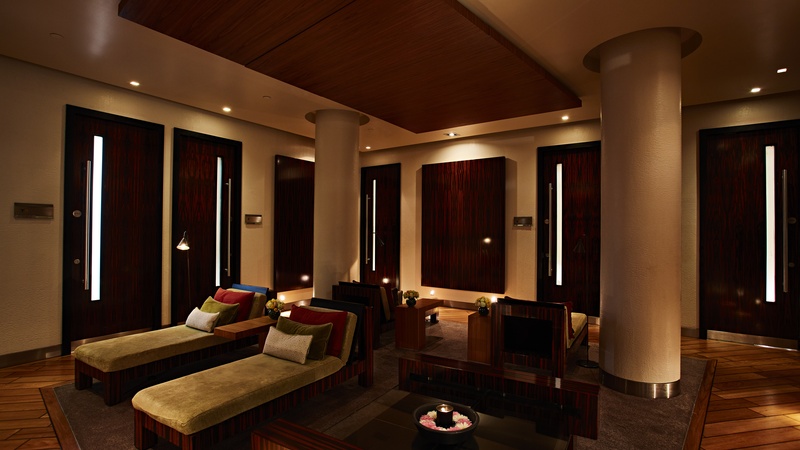 Luxuary relaxing spa area